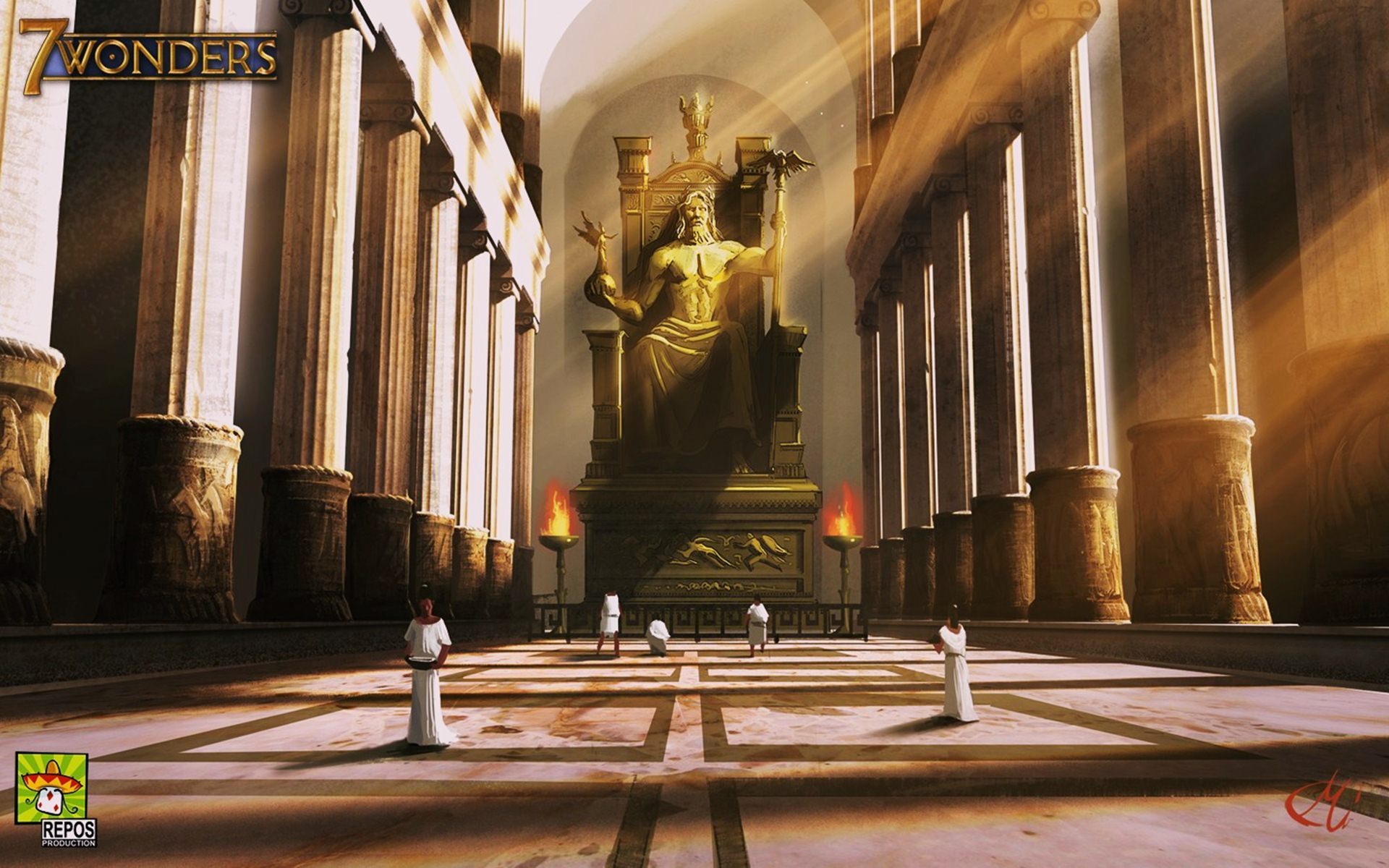 statue-of-zeus-at-olympia-wallpaper